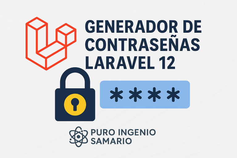 🔐 Generador de Contraseñas Laravel 12: crea hashes bcrypt seguros en segundos