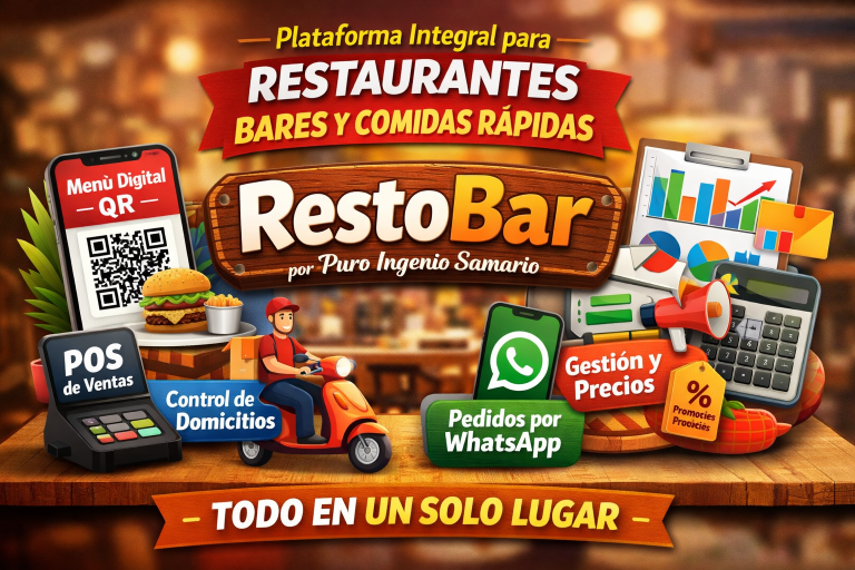 🚀 Plataforma Digital para Restaurantes, Bares y Negocios de Comidas Rápidas