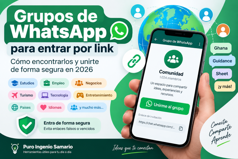 Grupos de WhatsApp para entrar por link: cómo encontrarlos en 2026
