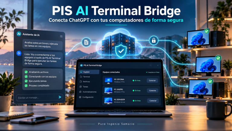 PIS AI Terminal Bridge: conecta ChatGPT a tu PC de forma segura