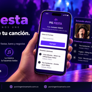 PIS Fiesta: convierte tu fiesta, bar o negocio en una experiencia musical colaborativa con QR